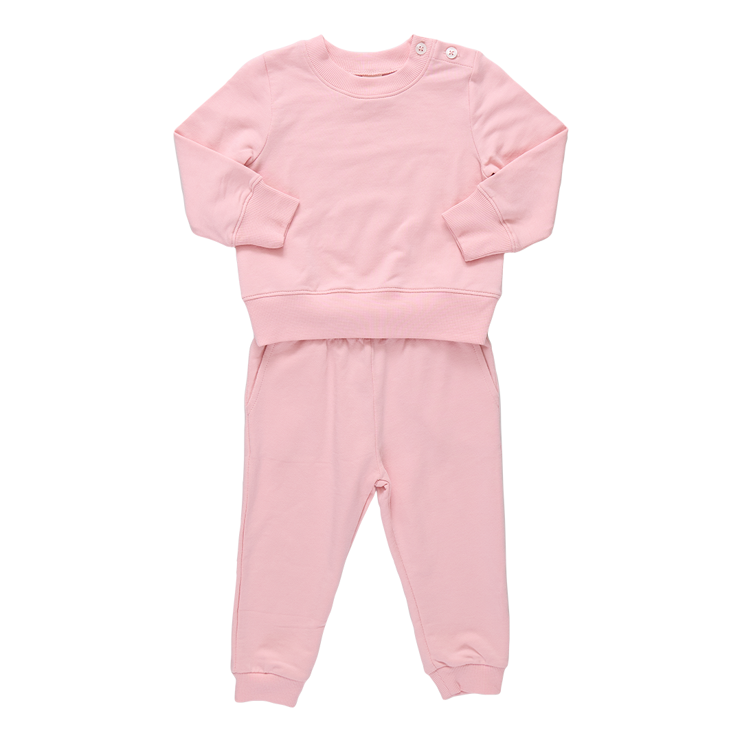 baby jogger sets Baby Jax Jogger Set | Powder Pink