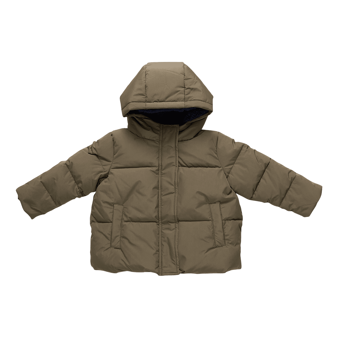 Kids Pete Puffer - Four Leaf Clover Pink Chicken