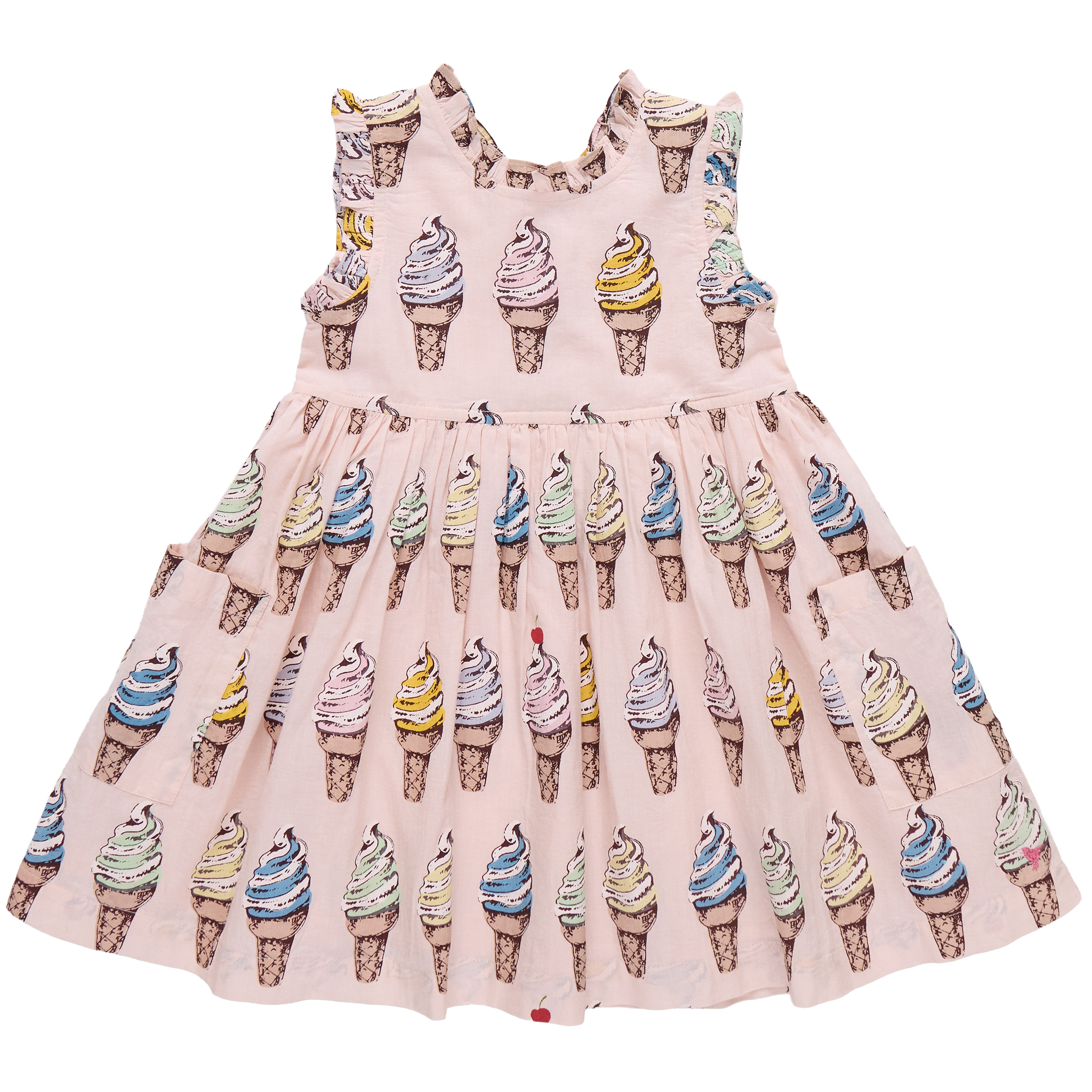 strapless open back dress Girls Cynthia Dress