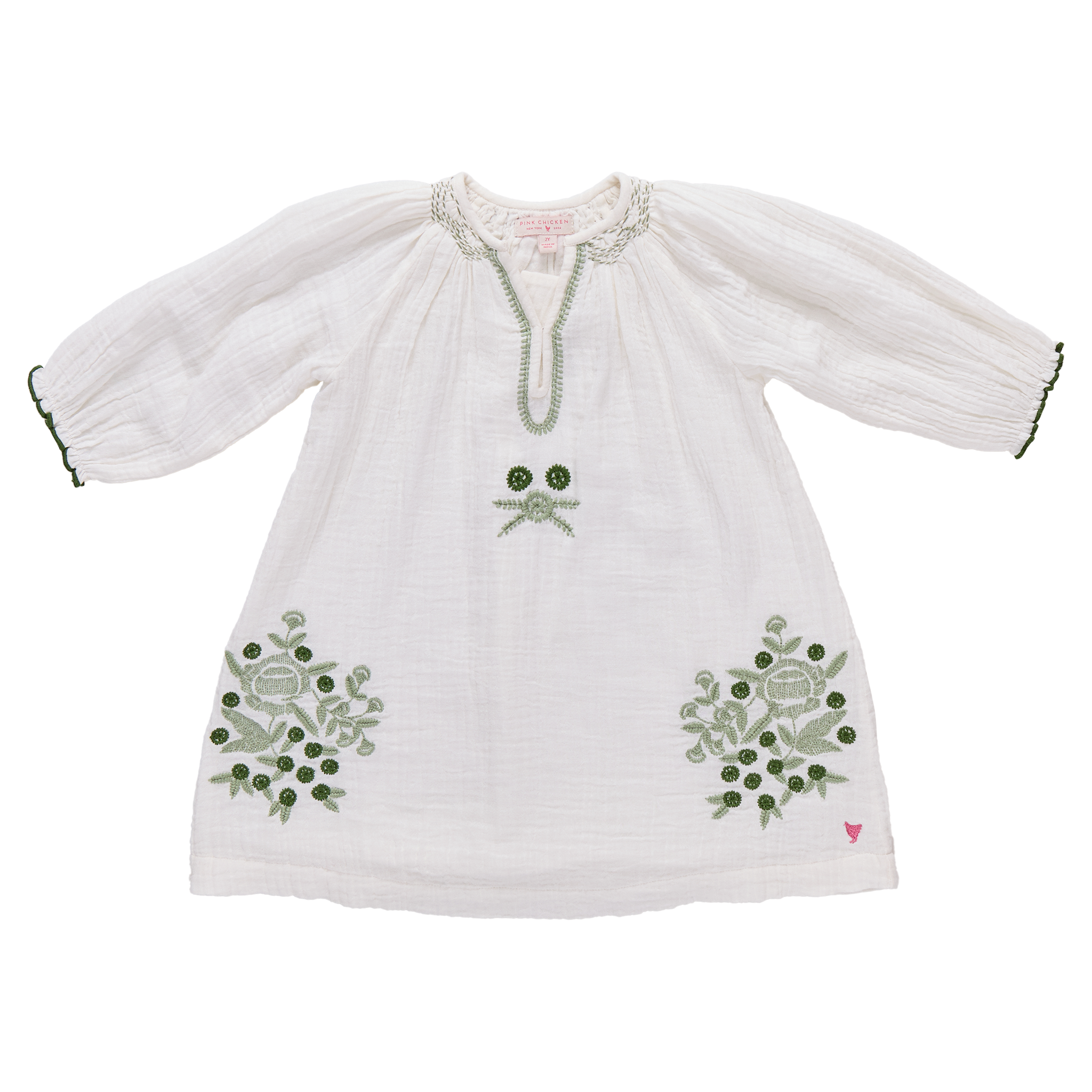 pink chicken ava dress Girls Ava Dress