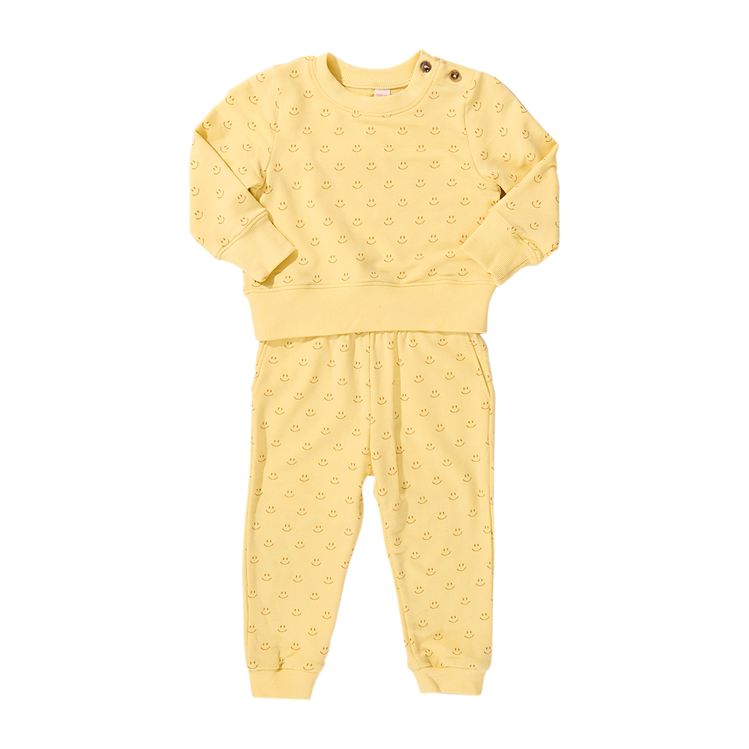 Baby Jax Jogger Set | Smiley