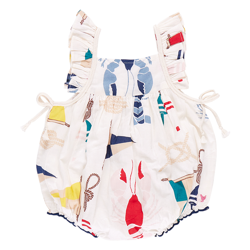 Baby Girls Ailee Bubble - Nautical Notions