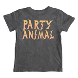 Party Animal Tee - Mineral Black