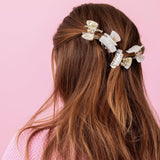 FOR FUN Mini Claw Hair Clip Set - Asst Pearl