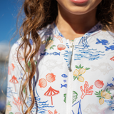 Girls Arden Suit - Island Multi