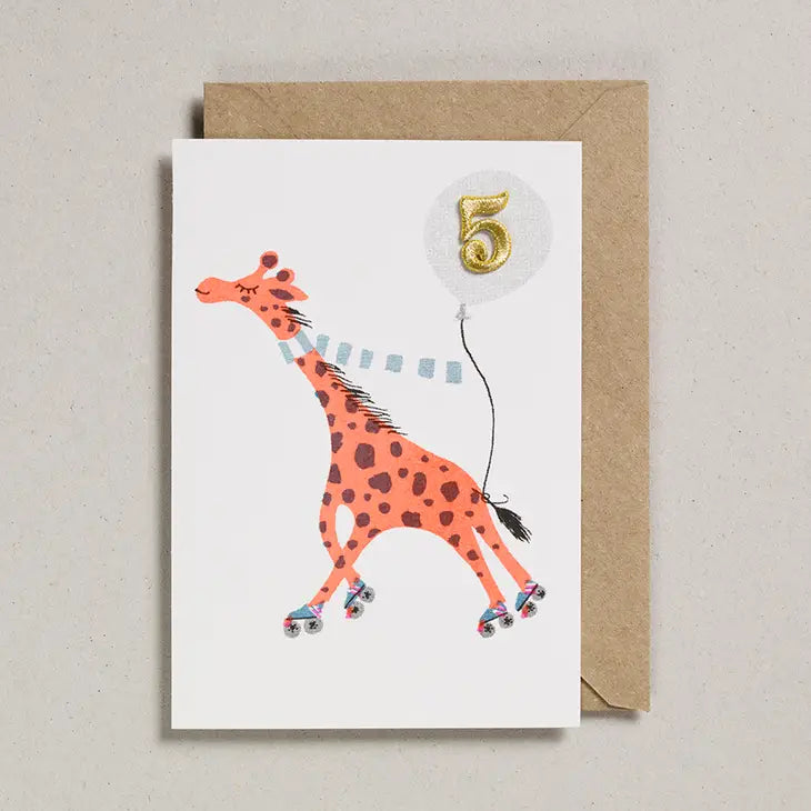 Confetti Pets Cards - Age 5 Giraffe