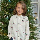 Boys Jack Shirt - Tree Farm Embroidery