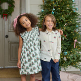 Boys Jack Shirt - Tree Farm Embroidery