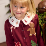 Girls Noelle Top - Nutcracker Embroidery