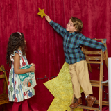 Boys Jack Shirt - Blue Tartan
