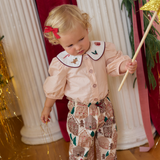 Baby Girls Noelle 2PC Set - Gingerbread Houses