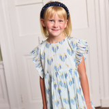 Multi Sequin Headband - Navy