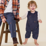 Baby Boys Noah Jumper - Navy Horse Embroidery