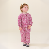 Baby Girls Dawson 2-PC Set - Burgundy Climbing Floral