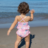 Baby Girls Joy Tankini - Pink Seashells