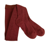 Sparkle Tights - Red