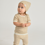 Oat Short Sleeve Top