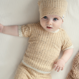 Oat Short Sleeve Top