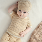 Oat Short Sleeve Top