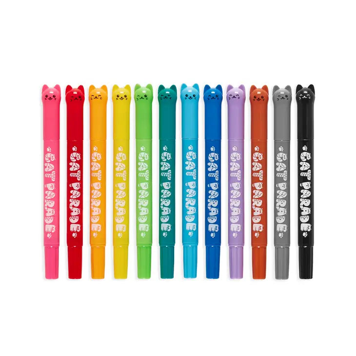 Cat Parade Gel Crayons - 12pk