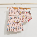 Baby Girls Jaipur 2-PC Set - Pink Soft Serve