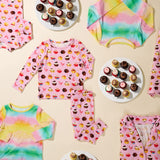 Kids Bamboo PJ Set - Tie Dye