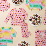 Kids Bamboo PJ Set - Tie Dye