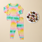Kids Bamboo PJ Set - Tie Dye