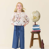Girls Amara Top - Tossed Crayons