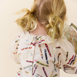 Girls Amara Top - Tossed Crayons