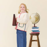 Girls Janie Jacket - Cream
