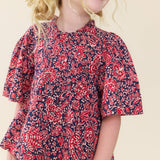Girls Jaipur Top - Paisley Vines