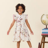 Girls Jennifer Dress - Tossed Crayons