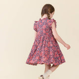 Girls Jennifer Dress - Paisley Vines