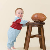 Baby Boys Albert Rugby Jumper - Navy White