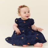 Baby Girls Eliza Dress Set - Eyelet Embroidery