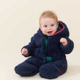 Baby Boy Pramsuit - Navy