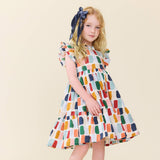 Girls Jennifer Dress - Fall Paint Swatches