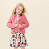 Girls Jace Plush Jacket - Pink
