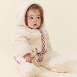 Baby Girls Pramsuit - Cream