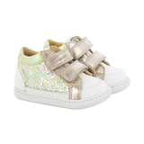Bode Shoe - Napa Glitter White