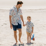 Boys Jack Shirt - Nautical Adventure