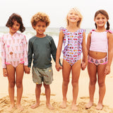 Boys Rash Guard - Olive