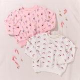 Play Sweatshirt - Mini Candy Cane