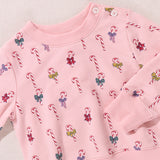 Baby Jax Jogger Set - Mini Candy Cane