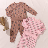 Baby Jax Jogger Set - Football Player | Pink Chicken