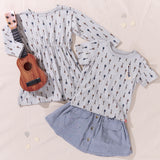 Playground Long Sleeve Dress - Tiny Vintage Guitars
