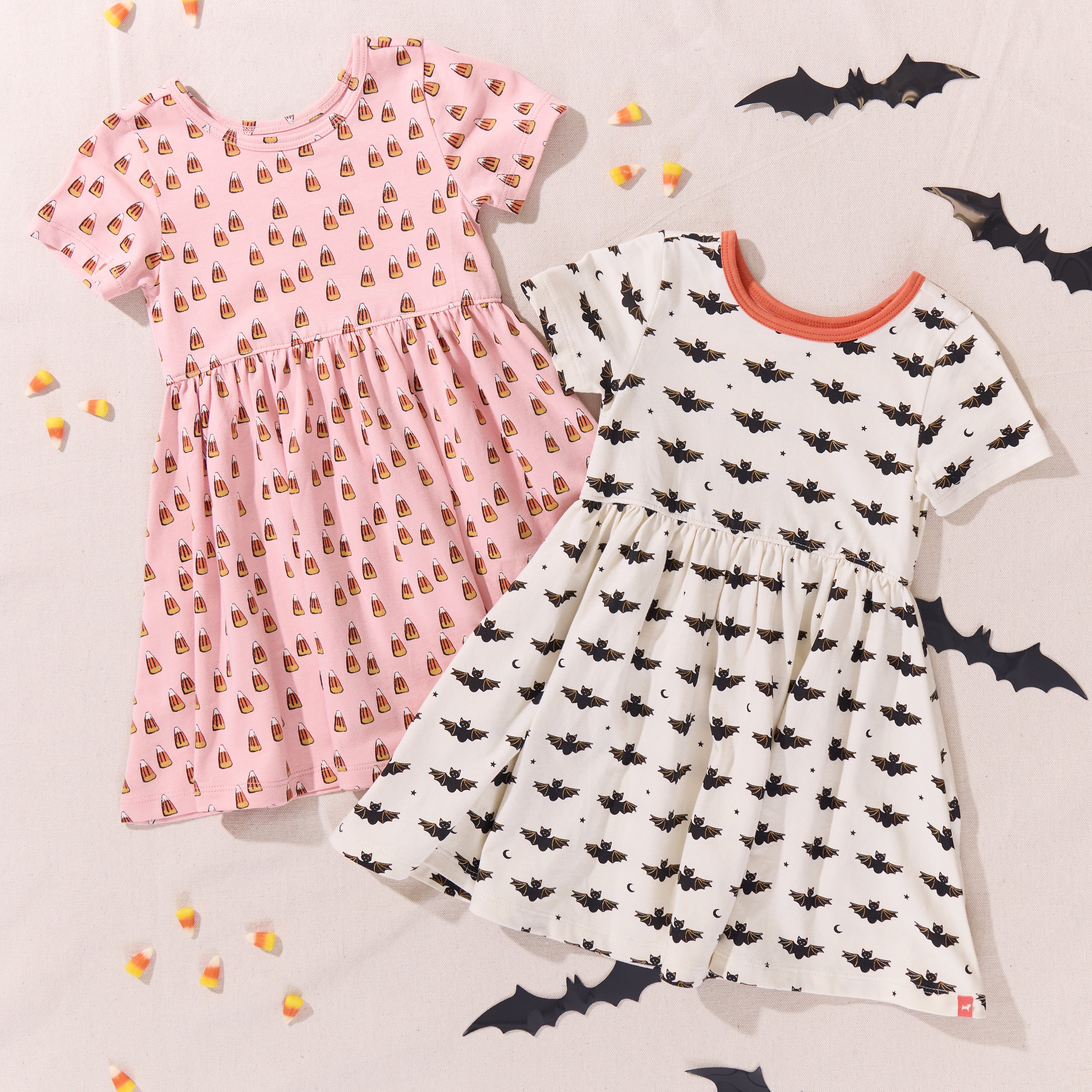 Sunny Dress | Pink Candy Corn | 12Y Sunny Dress | Pink Candy Corn | 12Y