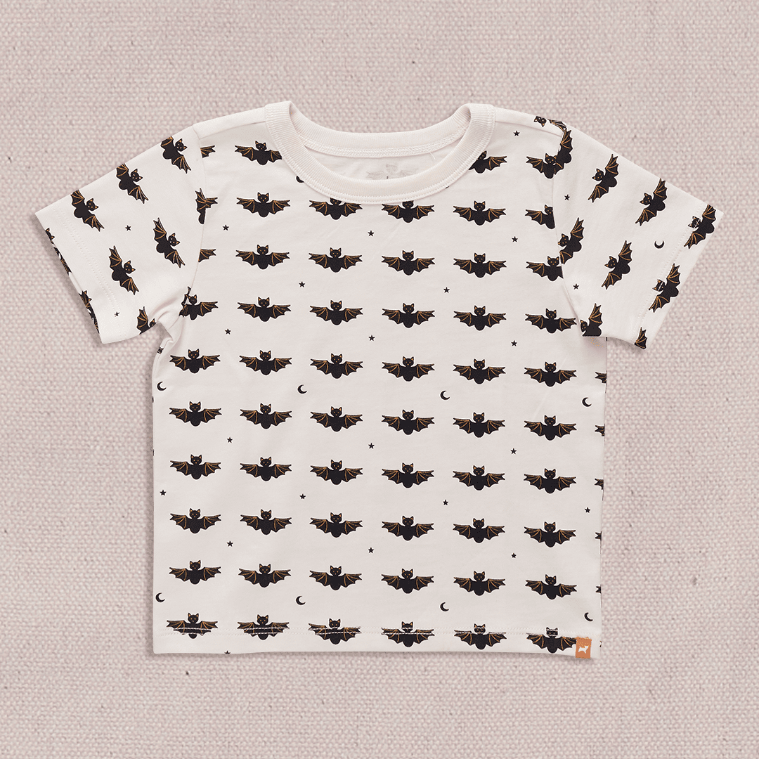 Adventure T-Shirt - Halloween Bats | Pink Chicken