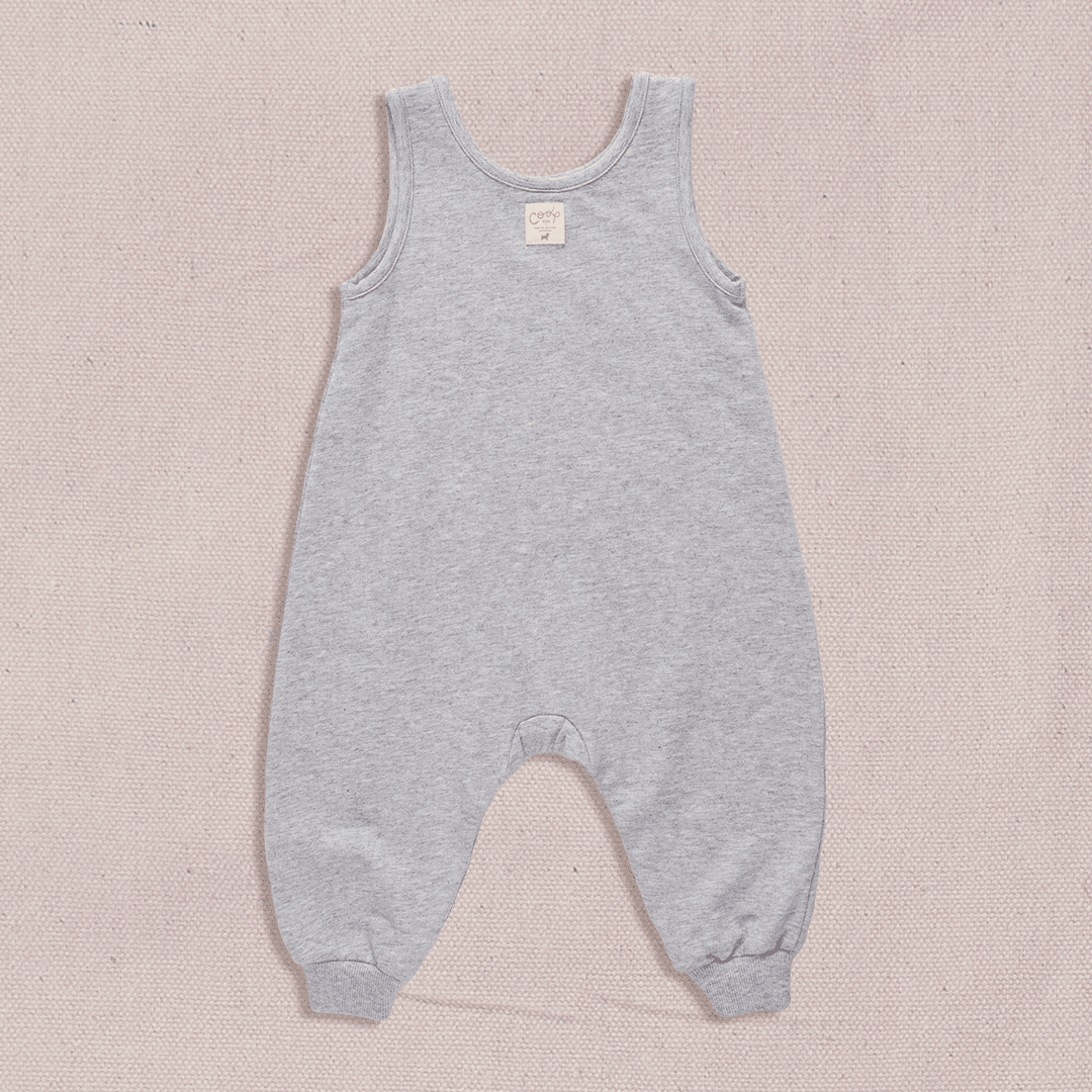 Baby Jump Rope Jumper - Heather Grey | Pink Chicken